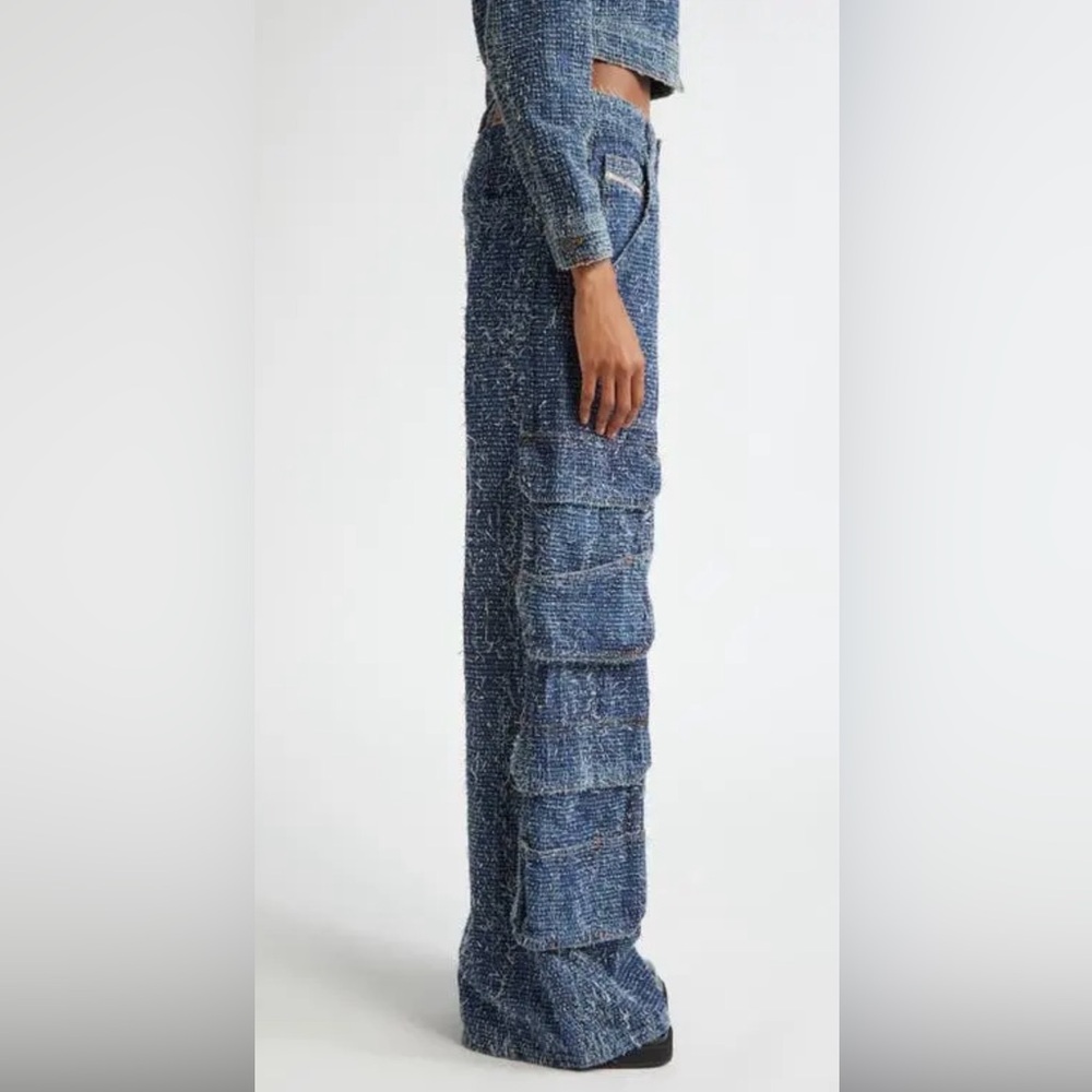 Diesel d-sire buckle style cargo jeans - Picture 3 of 8